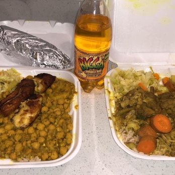 Caribbean Cuisine - Curry Chana Chick Peas and Potato Curry Chicken Roti Meal Jamaican Kola - Caribbean Near Me - Glendale, Arizona Caribbean Cuisine - Curry Chana Chick Peas and Potato Curry Chicken Roti Meal Jamaican Kola - Caribbean Near Me - Glendale, Arizona