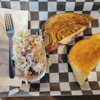 Houndstooth Kitchen & Eatery - Corned beef on rye and lemon thyme turkey - Salad Near Me - Maitland, Florida