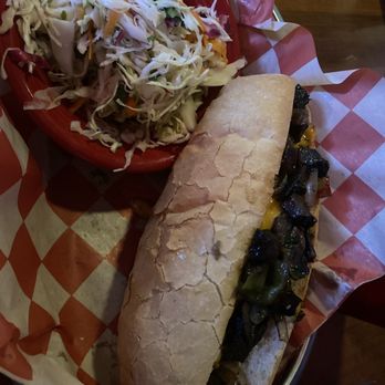 Firefly - Portabello Philly sandwich - Bars Near Me - Charlottesville, Virginia
