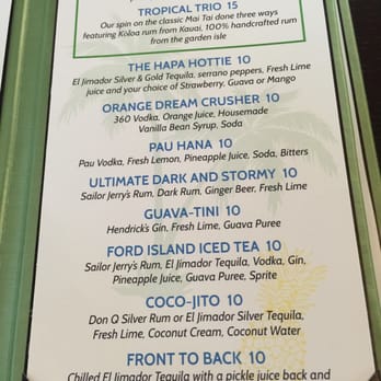 Restaurant 604 - Cocktail menu - Breakfast & Brunch Near Me - Honolulu, Hawaii Restaurant 604 - Cocktail menu - Breakfast & Brunch Near Me - Honolulu, Hawaii