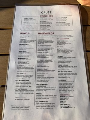 Menu photo 1 Crust Kitchen & Bar Rome, NY Menu photo 1 Crust Kitchen & Bar Rome, NY