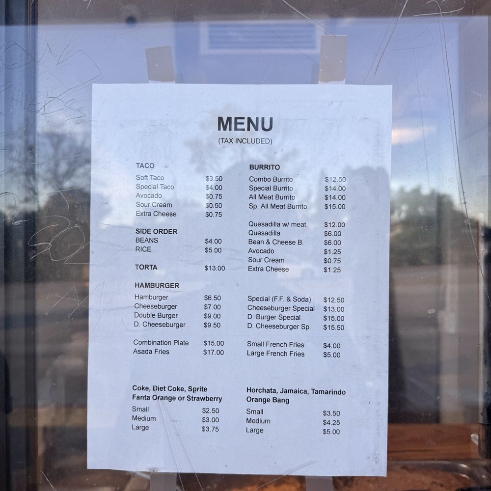 Taco Del Rio - Menu (as of Jan 2026) - Mexican Near Me - La Puente, California Taco Del Rio - Menu (as of Jan 2026) - Mexican Near Me - La Puente, California