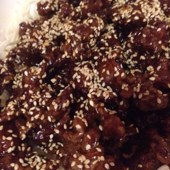 Lucky Garden - Sesame beef - Chinese Near Me - Salem, Oregon