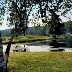 Allegany Mountain Resort at Rainbow Lake - Rainbow Lake on a September morning.