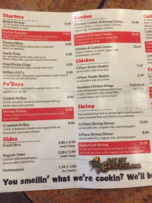 Menu photo 6 Eat My Catfish Conway, AR