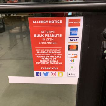 Five Guys - Payment methods - Burgers Near Me - Northridge, California Five Guys - Payment methods - Burgers Near Me - Northridge, California
