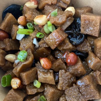 Luyixian - Braised Gluten烤麩:2-star. Tiny diced w/quite a bit of sugar for flavoring. The way it cuts makes it loose the gluten crunchiness. - Shanghainese Near Me - Alhambra, California Luyixian - Braised Gluten烤麩:2-star. Tiny diced w/quite a bit of sugar for flavoring. The way it cuts makes it loose the gluten crunchiness. - Shanghainese Near Me - Alhambra, California