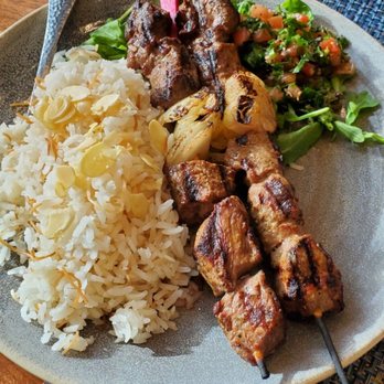 FIGS - Lamb kabob plate - Mediterranean Near Me - Jackson, Wyoming FIGS - Lamb kabob plate - Mediterranean Near Me - Jackson, Wyoming