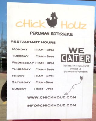 Menu photo 2 Chick Houz Houston, TX