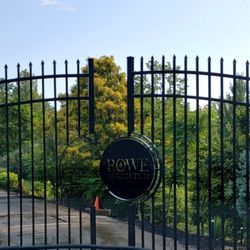 Rowe Stanley M Rowe Arboretum - The gate will open automatically