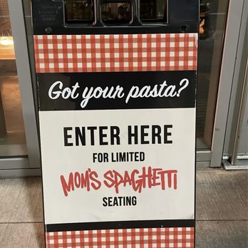 Mom's Spaghetti - Entrance Sign - Sandwiches Near Me - Detroit, Michigan