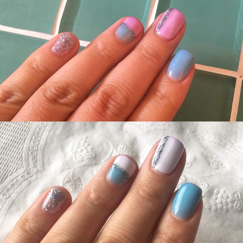 New York Nails 2 - Color change nail from pink to white - Nail Salons Near Me - Pacifica, California New York Nails 2 - Color change nail from pink to white - Nail Salons Near Me - Pacifica, California