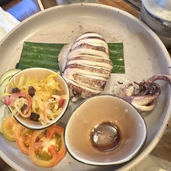 Club Paradise - Grilled squid at Sinag - Resorts Near Me - Coron, PLW Club Paradise - Grilled squid at Sinag - Resorts Near Me - Coron, PLW