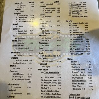 Murphy's Pub At the Belmont - Beer list - Pubs Near Me - Long Beach, California Murphy's Pub At the Belmont - Beer list - Pubs Near Me - Long Beach, California