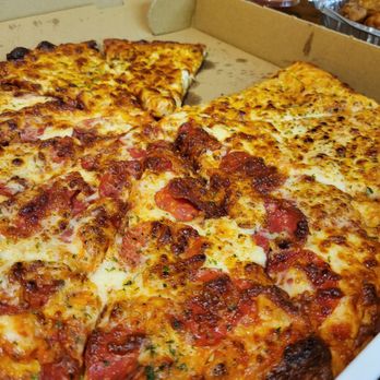 Pizza On Fire - Half pepperoni - Pizza Near Me - Toronto, Ontario