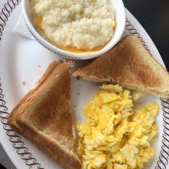 Waffle House - Cheese grits and scrambled eggs - Diners Near Me - Humble, Texas Waffle House - Cheese grits and scrambled eggs - Diners Near Me - Humble, Texas