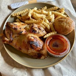 1/2 Rotisserie Chicken 1/2 Rotisserie Chicken