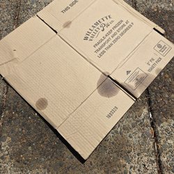 Five Star Toyota - Oil leak to a cardboard and driveway