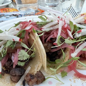 Watermark - Carnitas tacos - Cocktail Bars Near Me - New York, New York Watermark - Carnitas tacos - Cocktail Bars Near Me - New York, New York