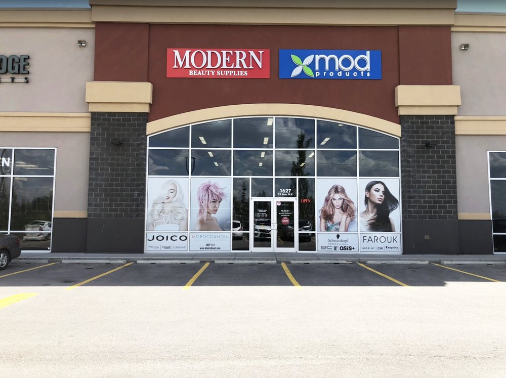 MODERN BEAUTY SUPPLIES Updated September 2024 1627 32 Avenue NE, Calgary, Alberta