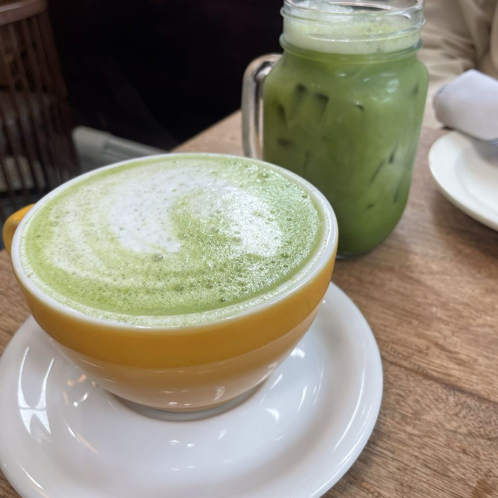 Lavender Matcha Latte Lavender Matcha Latte