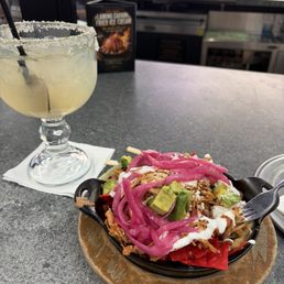Tinga mini nachos, delish! Great margaritas too!! Tinga mini nachos, delish! Great margaritas too!!