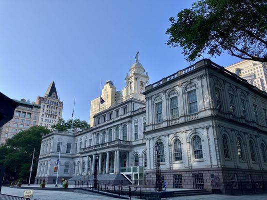 New York City Hall by null