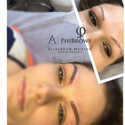 Raw Cosmetics - Combo Brows Microblading + Shading. Adding shape, fullness and natural looking Brows