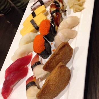 Sushi Me - Nigiri: tuna, squid, tamago, tako, surf clam, masago, unagi, inari scallops - Sushi Bars Near Me - Whitestone, New York Sushi Me - Nigiri: tuna, squid, tamago, tako, surf clam, masago, unagi, inari scallops - Sushi Bars Near Me - Whitestone, New York