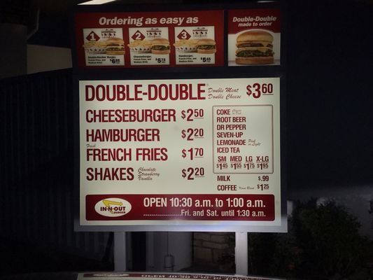 Menu photo 8 In-N-Out Burger Phoenix, AZ Menu photo 8 In-N-Out Burger Phoenix, AZ