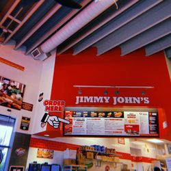 Jimmy John's Wall Menu