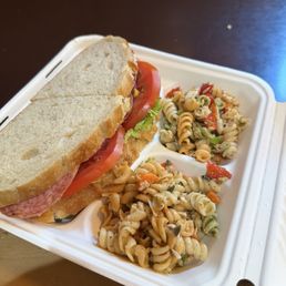 Italian Dry Salami Sandwich Italian Dry Salami Sandwich
