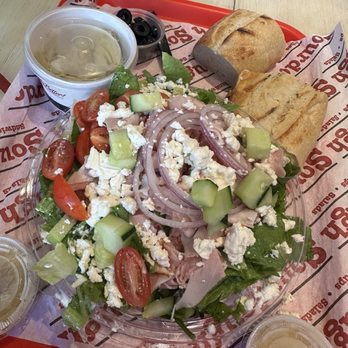 Sourdough & Co - Mediterranean Salad (highly recommend!) - Salad Near Me - Huntington Beach, California Sourdough & Co - Mediterranean Salad (highly recommend!) - Salad Near Me - Huntington Beach, California