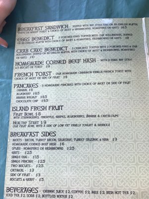 Menu photo 4 Molly Malone's Irish Pub Tampa, FL