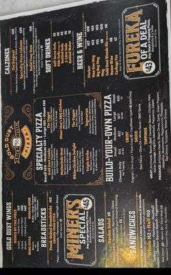 Menu photo 4 Gold Dust Pizza Express Manteca, CA