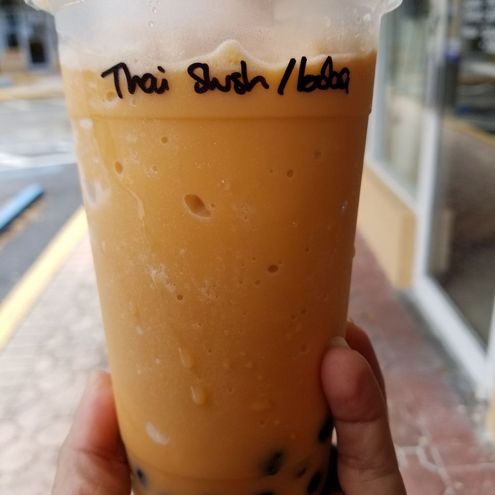 OhLa Tea - Thai tea slush - Bubble Tea Near Me - Miami, Florida