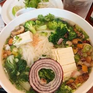 Photo of Darren's Cafe - San Francisco, CA, United States. Veggie pho