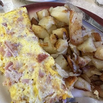 Tastee Diner - ham and cheese omelette and potatoes - Diners Near Me - Bethesda, Maryland Tastee Diner - ham and cheese omelette and potatoes - Diners Near Me - Bethesda, Maryland