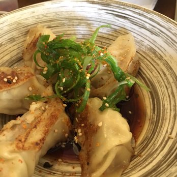Ramen Lab Eatery - Pork gyoza! With nice presentation - Ramen Near Me - Boca Raton, Florida
