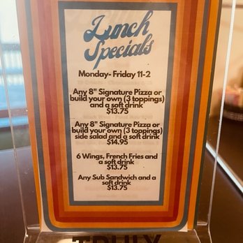 Sid's Pizza - Check out their lunch specials!!!! - Pizza Near Me - Alpharetta, Georgia