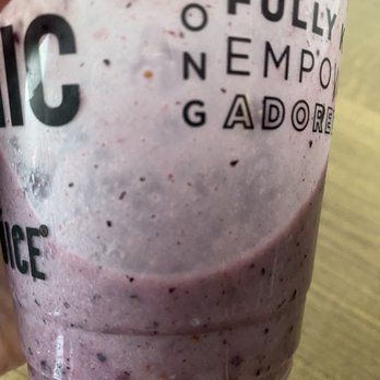 Clean Juice - I added frozen bluebs - Juice Bars & Smoothies Near Me - Colorado Springs, Colorado Clean Juice - I added frozen bluebs - Juice Bars & Smoothies Near Me - Colorado Springs, Colorado