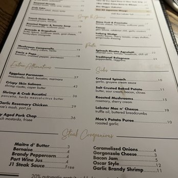 Moe's - Menu - Steakhouses Near Me - San Diego, California Moe's - Menu - Steakhouses Near Me - San Diego, California