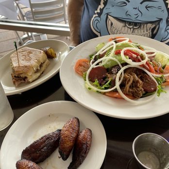 Rumba Cuban Cafe - Plantains, Rumba salad , half Cuban - Cuban Near Me - Naples, Florida Rumba Cuban Cafe - Plantains, Rumba salad , half Cuban - Cuban Near Me - Naples, Florida