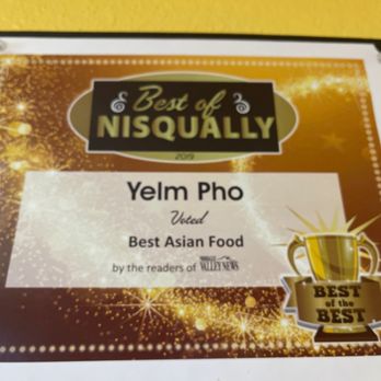 Pho Yelm Restaurant - Award! - Vietnamese Near Me - Yelm, Washington Pho Yelm Restaurant - Award! - Vietnamese Near Me - Yelm, Washington