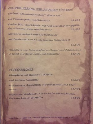 Menu photo 3 Alter Krug Trossingen, BW