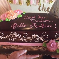 Del Sol Sweet Bakery - 2017 cannoli cake w chocolate ganache