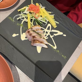 Clarity - Flash seared kanpachi - New American Near Me - Vienna, Virginia Clarity - Flash seared kanpachi - New American Near Me - Vienna, Virginia