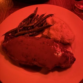 Brazen Head - New York Strip Pepper Steak (12 oz) - Steakhouses Near Me - San Francisco, California Brazen Head - New York Strip Pepper Steak (12 oz) - Steakhouses Near Me - San Francisco, California