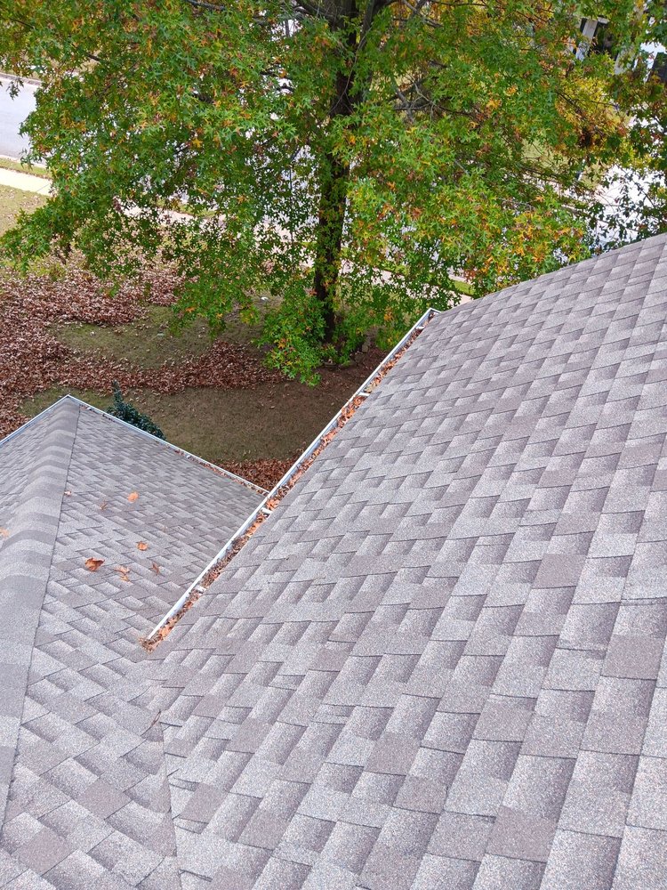 Slide of Drain rite gutter cleaning