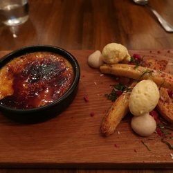The Little Bistro - Lemongrass creme brulee